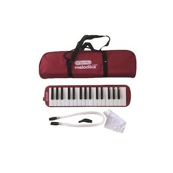 Helvacıoğlu 32 Tuşlu Bez Çantalı Kırmızı Melodika