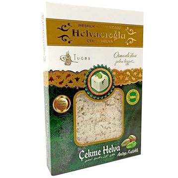 Helvacıoğlu 550 gr Antep Fıstıklı Çekme Helva