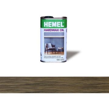 Hemel Hardwax Oil Castle Brown 0.5 lt Ahşap Bakım Yağı