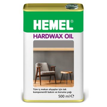 Hemel Hardwax Oil Clear 0.5 lt Ahşap Bakım Yağı