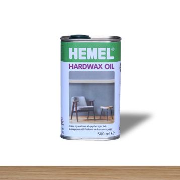 Hemel Hardwax Oil Clear 0.5 lt Ahşap Bakım Yağı