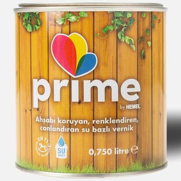 Hemel Prime Solvent Bazlı Fındık 0.75 lt Vernik