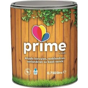 Hemel Prime Su Bazlı Ahşap Bal 0.75 lt Vernik