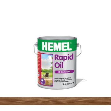 Hemel Rapid Oil Walnut 2.5 lt Hızlı Kuruyan Yağ