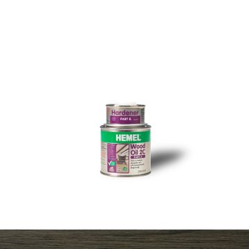Hemel Wood Oil 2C Black 3 lt Ahşap Yağı
