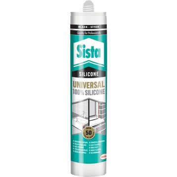 Henkel Sista Universal 310 ml Siyah Silikon