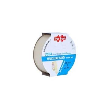 Her Bant 36 mm 25 mt Krepe Maskeleme Bantı