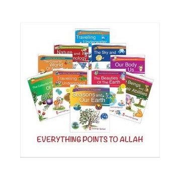 Her Şey Allahı Anlatıyor Set (İngilizce - 10 Kitap)