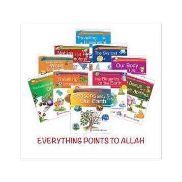 Her Şey Allahı Anlatıyor Set (İngilizce - 10 Kitap)