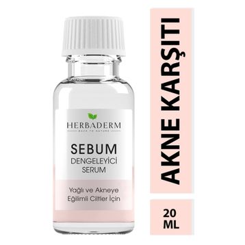 Herbaderm 20 ml Sebum Dengeleyici Serum