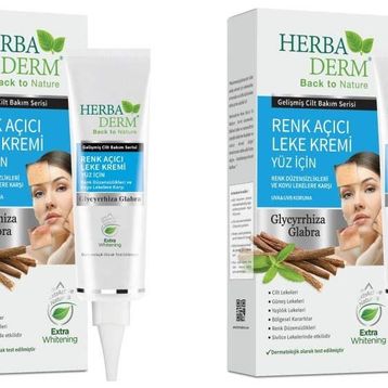 Herbaderm 2x55 ml Yüz İçin Renk Açıcı Leke Kremi