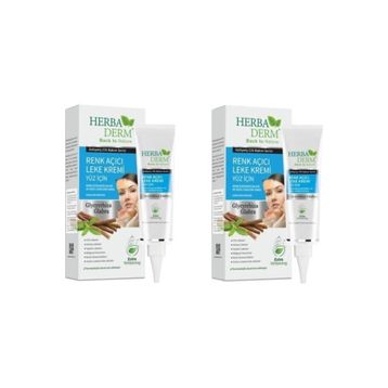 Herbaderm 2x55 ml Yüz İçin Renk Açıcı Leke Kremi