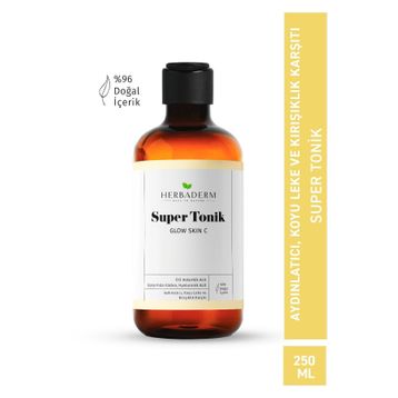 Herbaderm Glow Skin C Aydınlatıcı 150 ml Leke ve Kırışıklık Karşıtı Super Tonik