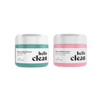 Herbaderm Hello Clean Yağ Bazlı Oleanolik Asit ve Squalane Bisabolol 100 ml Temizleyici Balm