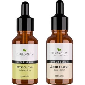 Herbaderm Süper Serum Beta Solution ve Gözenek Karşıtı 30 ml Serum