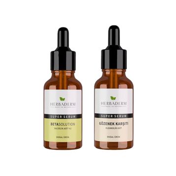 Herbaderm Süper Serum Beta Solution ve Gözenek Karşıtı 30 ml Serum