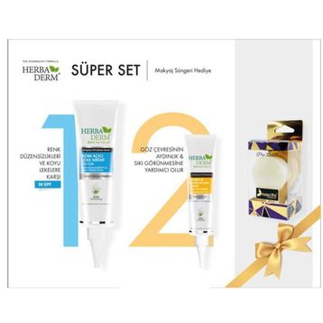Herbaderm Yüz Temizleme Fırçası Hediyeli Süper Set