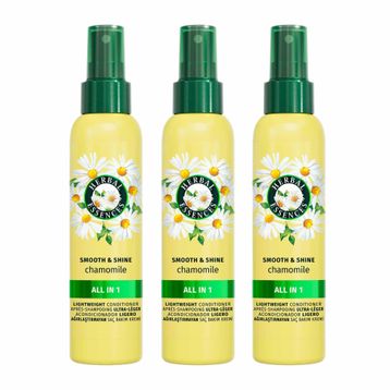 Herbal Essences 3x145 ml Parlak ve Pürüzsüz Papatya Kokulu Hepsi Bir Arada Ağırlaştırmayan Sıvı Saç Kremi