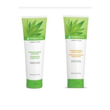 Herbalife Herbal Aloe Güçlendirici 250 ml Şampuan + Herbal Aloe 250 ml Saç Kremi