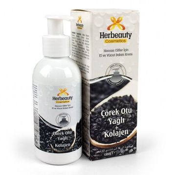 Herbeauty Çörek Otu 150 ml Yağı Kolajen