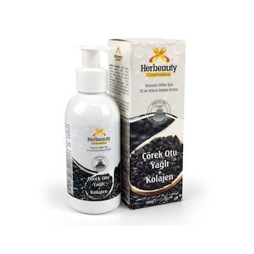 Herbeauty Çörek Otu 150 ml Yağı Kolajen