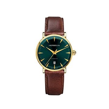 Herbelin 1647P16BR Inspiration Automatic Altın Sarısı Yeşil Erkek Kol Saati