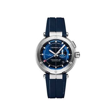 Herbelin 24688A15CB Newport Mareographe 35th Anniversary Çelik Gri Erkek Kol Saati