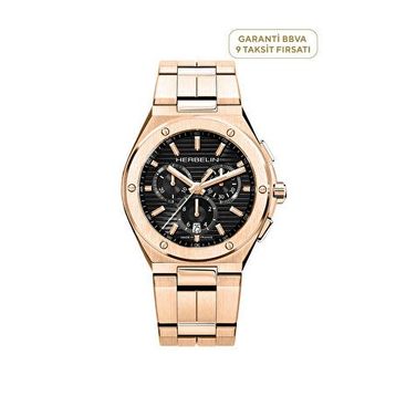 Herbelin 37645BPR14 Cap Camarat Chronographe Rose Gold Erkek Kol Saati