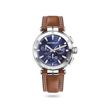 Herbelin 37658AP15GD Newport Chrono Çelik Gri Erkek Kol Saati