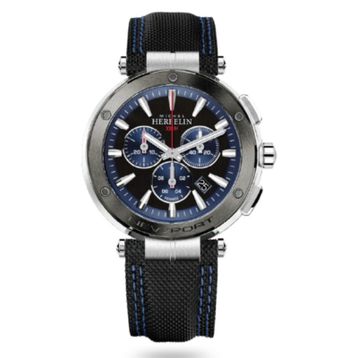 Herbelin 37688AG65 Newport Chrono Çelik Gri Erkek Kol Saati