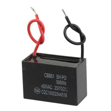 Herbirivar 1.5 MF 450 V Kablolu AC Filtre Kare Kondansatör