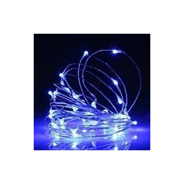 Herbirivar 2x1.5V Mavi Dekoratif Perili Led Işık