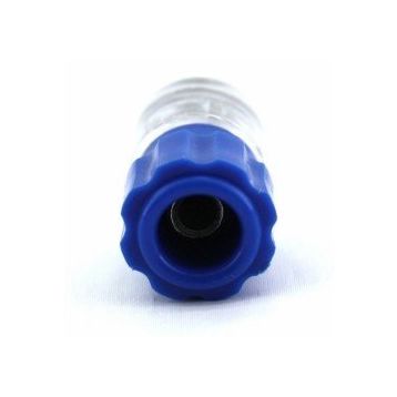Herbirivar IC240B 40x15 mm Mavi Şeffaf Born Klemens Dişi