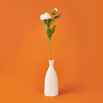 Herdekora 65 cm Beyaz Şakayık Yapay Çiçek