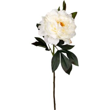 Herdekora 65 cm Beyaz Şakayık Yapay Çiçek