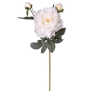 Herdekora 65 cm Beyaz Şakayık Yapay Çiçek