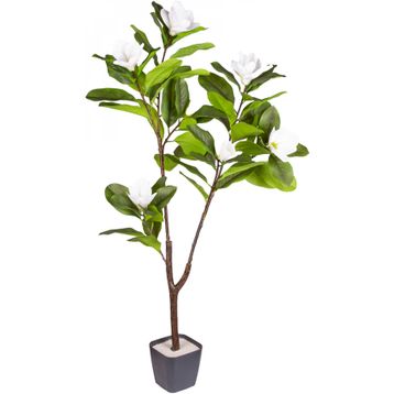 Herdekora Gerçek Dokulu 120 cm Yapay Manolya Ağacı