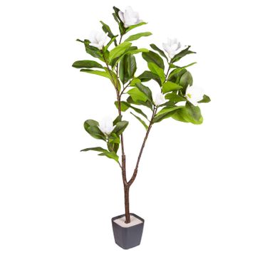 Herdekora Gerçek Dokulu 120 cm Yapay Manolya Ağacı