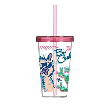 Herevin 161448-008P Be Cool 660 cc Desenli Pipetli Bardak