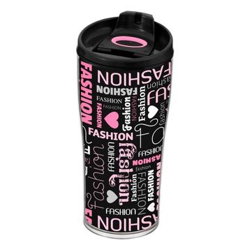 Herevin 440 ml Fashion Desenli Konik Kahve Kupası
