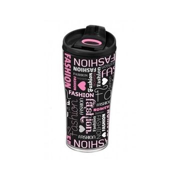 Herevin 440 ml Fashion Desenli Konik Kahve Kupası