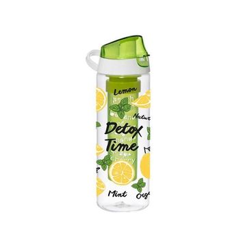 Herevin Como Kapak Tropic Limon Baskılı İnfuserli Detox Matara