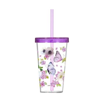 Herevin Flamingo 660 cc Mor Pipetli Bardak