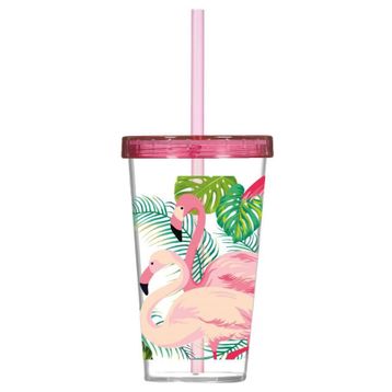 Herevin Flamingo 660 cc Mor Pipetli Bardak