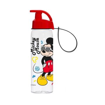 Herevin Mickey Mouse 500 ml Askılı Şeffaf Matara