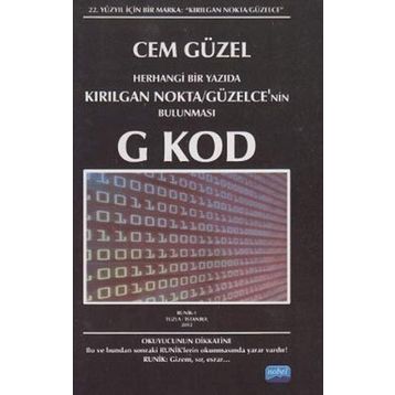 HERHANGI BIR YAZIDA KIRILGAN NOKTA GÜZELCE'NİN BULUNMASI G KOD - CEM GÜZEL