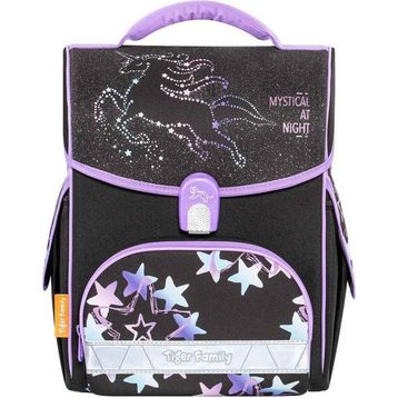 Herlitz TGJT-001A Yıldız Desenli Siyah Okul Çantası