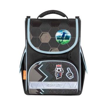 Herlitz TGNT-005A Top Desenli Siyah Okul Çantası