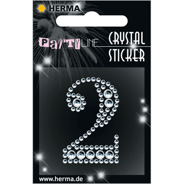 Herma Sayı 2 Kristal Etiket