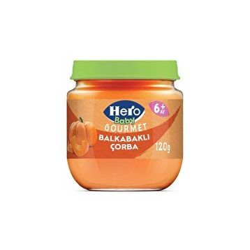 Hero Baby Gourmet Balkabaklı Çorba 120 gr Kavanoz Mama